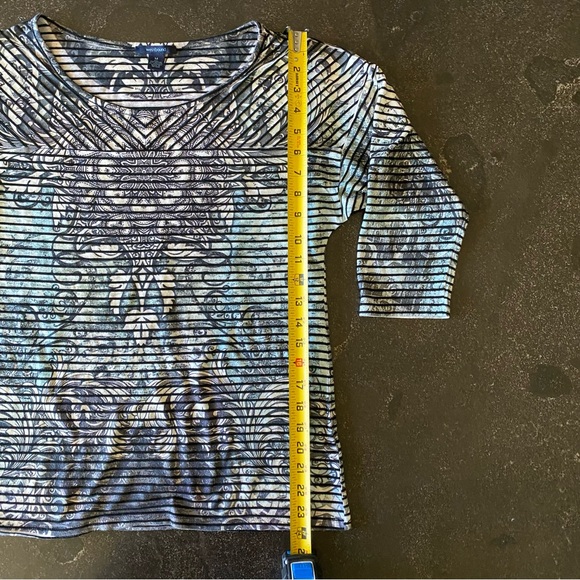 🦚HOST PICK🦚 Westbound Striped Knit Top - Picture 8 of 11